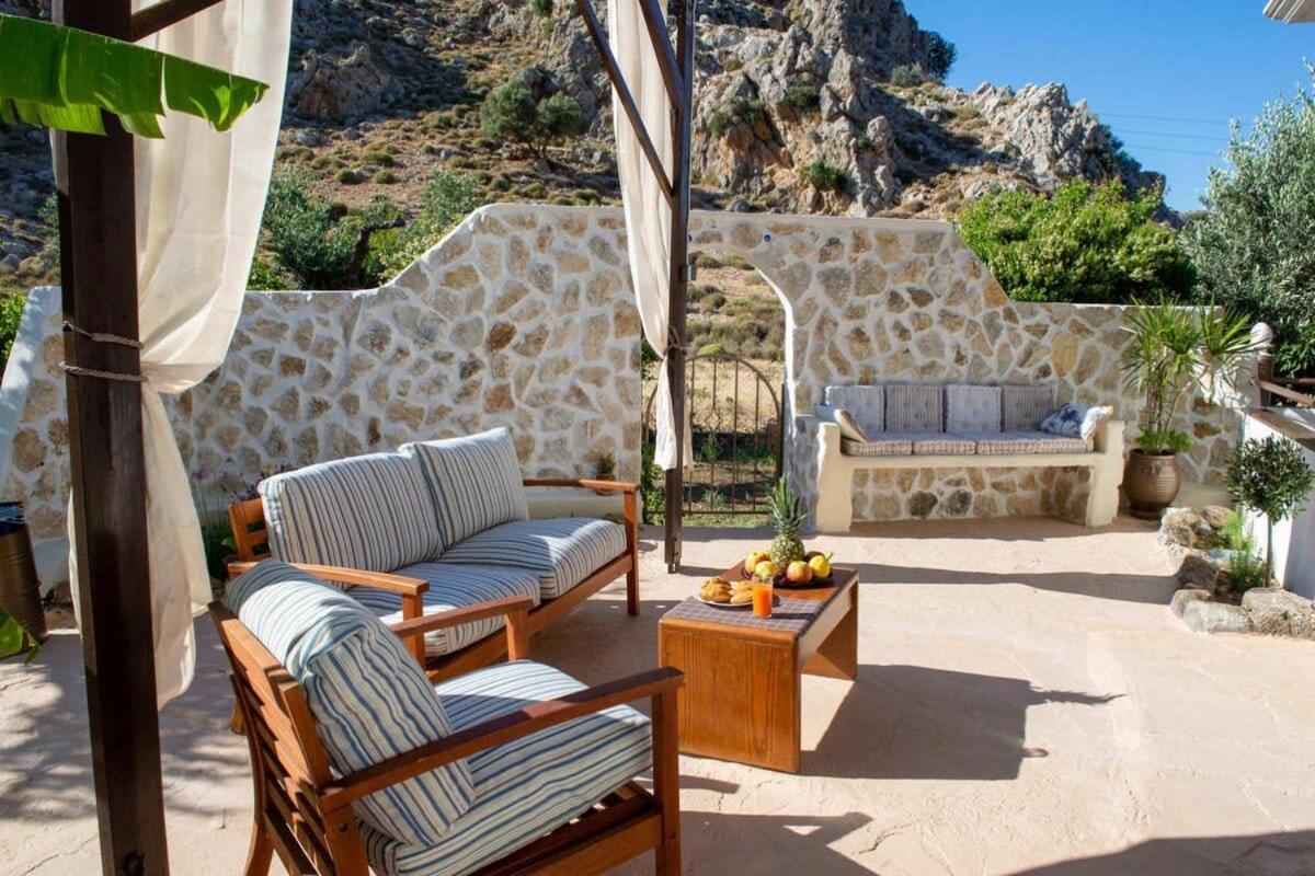 Atlantic Cave Haven-Seaside, Fully Equipped Appartement Kolymbia Buitenkant foto