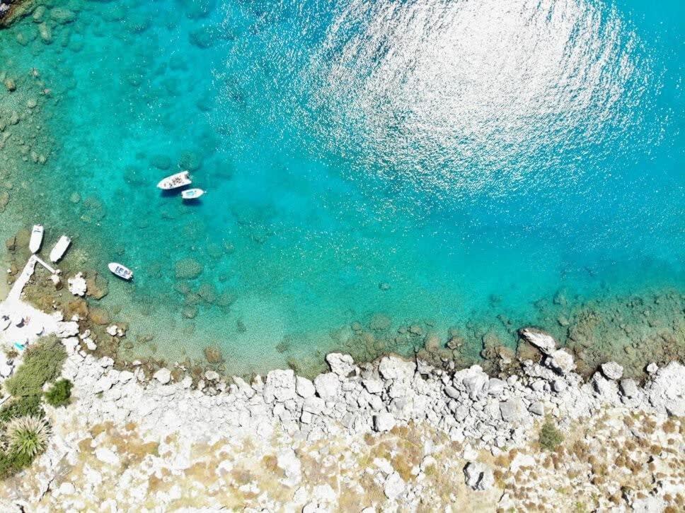 Atlantic Cave Haven-Seaside, Fully Equipped Appartement Kolymbia Buitenkant foto